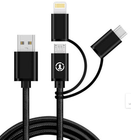 J-Go Tech Universal USB Data Transfer & Charging Cable | 3.3ft by J-Go Tech